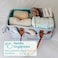 Portable Diaper Caddy Storage Bag With Roll Lid And Removable Dividers, Caddy Organizer For Nursery, Changing Table, Car And More, Travel-Friendly Baby Caddy For Infant Essentials