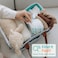 Portable Diaper Caddy Storage Bag With Roll Lid And Removable Dividers, Caddy Organizer For Nursery, Changing Table, Car And More, Travel-Friendly Baby Caddy For Infant Essentials