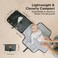 Portable Diaper Changing Pad - Waterproof Travel Changing Mat For Baby, Foldable Baby Diaper Clutch, Detachable Baby Travel Diaper Mat For Diaper Changing Station, Diaper Change Mat (Black Geo)
