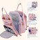 Diaper Bag Backpack, Babbleroo Baby Nappy Changing Bags Multifunction Waterproof Travel Back Pack