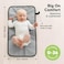 Keababies Portable Diaper Changing Pad - Waterproof Foldable Baby Changing Mat - Travel Diaper Change Mat - Lightweight Changing Pads For Baby - Baby Changer - Machine Washable (Black Geo)
