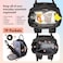 Diaper Bag Backpack With Portable Changing Pad, Pacifier Case And Stroller Straps