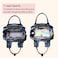 Diaper Bag Backpack, Babbleroo Baby Nappy Changing Bags Multifunction Waterproof Travel Back Pack