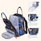 Diaper Bag Backpack, Babbleroo Baby Nappy Changing Bags Multifunction Waterproof Travel Back Pack
