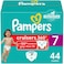Pampers Cruisers 360 Diapers - Size 7, 44 Count, Pull-On Disposable Baby Diapers, Gap-Free Fit