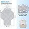 Portable Changing Pad Travel - Waterproof Compact Diaper Changing Mat With Built-In Pillow - Lightweight &amp; Foldable Changing Station, Newborn Shower Gifts