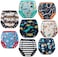 Moomoo Baby 8 Packs Toddler Training Underwear For Boy And Girls Strong Absorbent Cotton Training Pants 2-7T