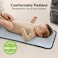 Keababies Portable Diaper Changing Pad - Waterproof Foldable Baby Changing Mat - Travel Diaper Change Mat - Lightweight Changing Pads For Baby - Baby Changer - Machine Washable (Navy Blue)
