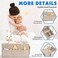 Maliton Baby Diaper Caddy Organizer With Handles, Felt Caddy For Changing Table, Newborn Essentials Bin With Lid