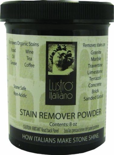 Lustro Italiano Stain Remover Powder, 8 Oz