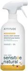 Attitude Fabric Stain Remover For Baby Clothes, Plant- And Mineral-Based Ingredients, Vegan And Cruelty-Free Laundry Products, Hypoallergenic, Sensitive Skin, Unscented, 800 ml