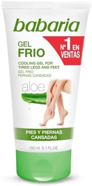 Babaria Aloe Vera Cooling Gel For Tired Legs And Feet 150ml