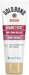 Gold Bond Diabetic Skin Relief Foot Cream, 3.4 Ounce