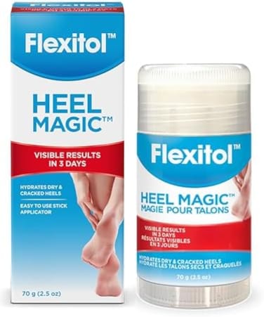 فليكسيتول ماجيك للبشرة الجافة أو الكعوب الخشنة مع زبدة الشيا وفيتامين E، 2.5 أونصة