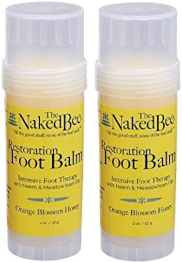 Orange Blossom Honey Restoration Foot Balm, 2 Oz - 2 Pack