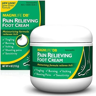 Db Diabetes Pain Relieving Foot Cream For Burning, Stabbing, Swelling, Dry Skin Relief