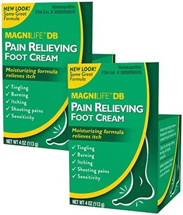 Pain Relieving Foot Cream - Calms Nerves In Feet And Toes (Set/2)