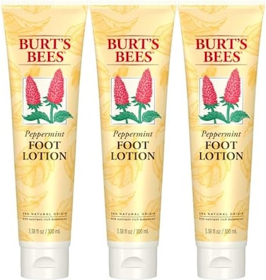 Burt's Bees Peppermint Foot Lotion, Pack Of 3