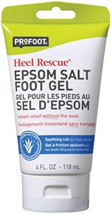 Profoot Epsom Salt Foot Gel, 4 Ounce, Soothing Relief For Painful, Tired, Aching Feet Or Arthritis, Ditch The Foot Bath For Instant Relief