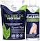2 In 0.3M Treatment Kit, Made In USA, Includes Callus Remover, Tea Tree Oil Soak, For Smooth Feet And To Get Rid Of Bad Odour, Fungi And Athletes