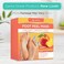 Dermora Foot Peel Mask - 2 Pack Of Regular Size Skin Exfoliating Foot Masks For Dry, Cracked Feet, Callus, Dead Skin Remover For Baby Soft Feet, Peach Scent