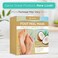 Shvyog Dermora Exfoliating Foot Peel Mask For Baby Soft Feet, Dry, Cracked, Callus, Dead Skin Remover Coconut Scent, 2 Pack Of Regular Size