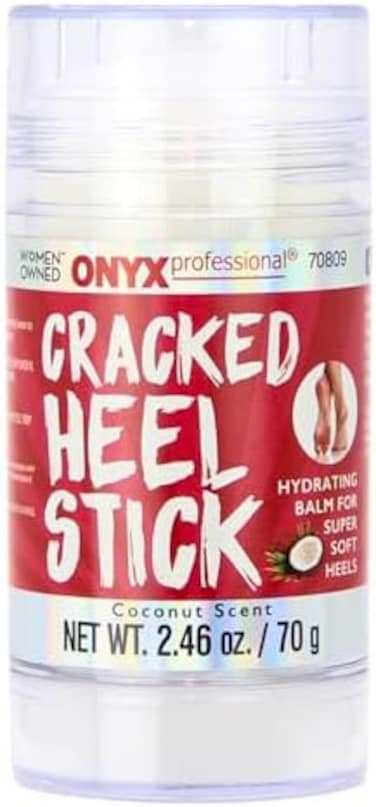 Onyx Professional Cracked Heel Repair Balm Stick For Dry Cracked Feet Treatment - Moisturising Heel Balm Rolls On So No Mess Like Foot Cream Foot Lotion - Rescues Cracked Feet For Skin So Soft