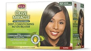 African Pride Miracle Deep Conditioning Relaxer System Super