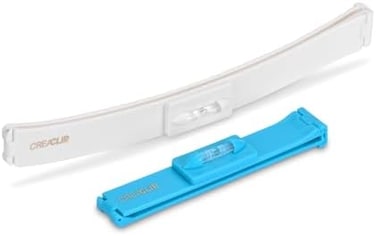 مجموعة Creaclip الأصلية لقص الشعر من Creaproducts - كما يظهر على خزان القرش - مشابك قص الشعر المنزلية DIY من أجل الانفجارات والطبقات والأطراف المتقصفة، ودليل قص الشعر (مجموعة من 2)