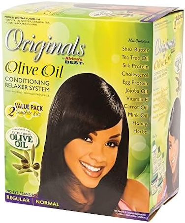 Africa's Best Organics Olive Oil Conditioningrelaxer System No-Lye Value Pack [Regular]