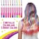 Girlzone 200G(7Oz) Ze Girls' Colourful Hair Chalk Pens - 10