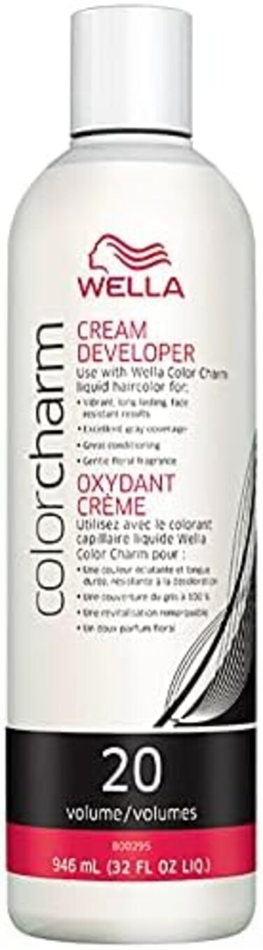 Wella Colorcharm Creme Hair Developer 20 Volume, 32 Oz