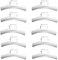 Hair Wave Clips - Set Of 10 - Aluminum 3.5" Butterfly Wave Setting Clips - Finger Wave Clips For Hair - Marcel Wave Hair Clips - Fingerwave Clips - Wave Clamps