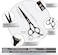 Ciicii Professional Hair Cutting Scissors Shears Set Kit