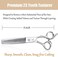 Jason 6" Texturizing Hair Scissors, 23 Teeth Hair Texture Shears Professional Blending Hair Thinning Scissor For Barber, Hairdresser, Stylist, Women And Men, Japanese 440C Stainless Steel