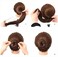 100Pcs Hairnets Hair Net For Bun Invisible Elastic Edge Mesh 20Inch 50Cm (Bulk Packing,Black)