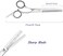 Professional Thinning Shears Hair Cutting Teeth Scissors(6.7-Inches),Stainless Steel Haircut Scissor With Fine Adjustment Screw For Home Salon,Barber Hairdressing Scissor For Women Men Kids