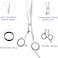 Professional Hair Cutting Scissors/Shears (6.7-Inches), Stainless Steel Haircut Scissor With Fine Adjustment Screw For Home Salon,Barber Hairdressing Scissor For Women Men Kids