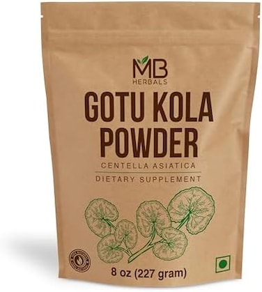 Gotu Kola Powder 227 Gram (0.5 Lb / 8 Oz), Centella Asiatica, Mandukaparni, Hair Care, Promotes Hair Growth