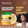 Coconut Oil And Shea Butter Natural Hair Food Made With Organic Ingredients. Nourish And Moisturize Hair For Growth, Softness, Shine, Manageability And Protect Against Hair Damage.