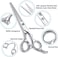 Aethland Hair Cutting Scissors Kit, Professional Barber Hairdressing Scissors Set ( T Shaping Grooming Thinning Shears) For Men Women Pets Home Salon Barber Haircut, 6.5 Japanese 9Cr Ss