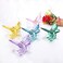 Hair Claw Clips Jaw Clips 3.3 Inch Girls Clear Butterfly Hair Clips, Beautiful Butterfly Hair Clips Hair Accessories For Girls And Women.(Large Sized,5 Pack)