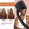 Hair Dryer Bonnet, Large Bonnet Hooded Hair Dryer Attachment For Speeds Up Drying Time &amp; Deep Conditioning, Fits All Head Sizes &amp; All Hair Styling, For Women Long Curly Braid Hair (Black, Universal)