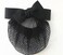 Women Hair Clip,Ribbon Barrette With Net Chignon,Professional Hair Bun Cover, Black Bun Cover Hair Tie, Barrettes Net Snood Hairnet Bow Bow-Knot Decor Hair Clip Hairnet Hairstyle&iuml;&frac14;&Aring;&rsquo;Black