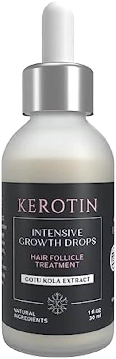 Hair Growth Serum - Intensive Hair Growth Drops Treatment - Boost Natural And Healthy Hair Growth, Increase Hair Density, Reduce Hair Loss - Promotes Longer And Thicker Hair