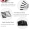 Maorulu Mini Bobby Pins Black With Cute Case, 200 Ct 1.38 Inch Small Hair Bobby Pins For Buns, Premium Hair Pins For Kids, Girls And Women, Great For All Hair Types