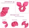 20 Pack Scrunchies Hair Ties For Thick Hair, Satin Scrunchies For Girls Hair Scrunchies With Bow For Women's Hair, Ponytail Holders Bunny Ear Scrunchies Hair Accessories For Women
