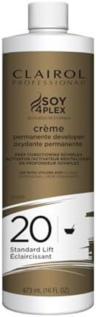 Clairol Professional Creme 20 Volume Hair Developer,16Oz