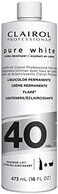 Clairol Professional Pure White 40Vol Cr&egrave;me Developer, 16 Oz.