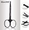 Bluezoo Beard Mustache Scissors And Comb Set Kit For Men Care - (3 Pieces Kit)